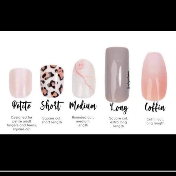 NWT Red Aspen Nail Dashes "Clancy Blue" - Picture 4 of 6